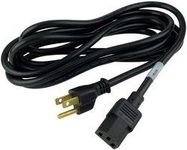 POWER CORD, NEMA 5-15P/IEC 60320 C13, 3M