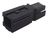 PLUG/RCPT HOUSING, 1POS, BLACK