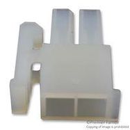 RECEPTACLE HOUSING, 2POS, NYLON, NATURAL