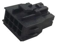 CONNECTOR, RCPT, 8POS, 2ROW, 2.5MM