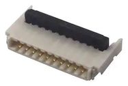 CONNECTOR, FPC, 10POS, 1ROW, 0.5MM