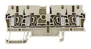 TERMINAL BLOCK, DIN RAIL, 4POS, 12AWG