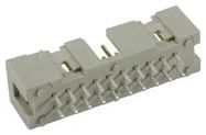 CONNECTOR, HEADER, 64POS, 2ROW, 2.54MM