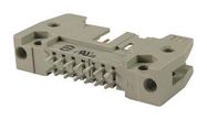 CONNECTOR, HEADER, 16POS, 2ROW, 2.54MM