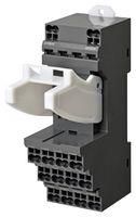 RELAY SOCKET, 14POS, DIN RAIL, SCREW