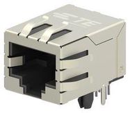 RJ45 CONNECTOR, JACK, 8P8C, 1PORT, TH