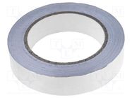 Tape: electrically conductive; W: 25mm; L: 33m; Thk: 0.088mm; 6% H-OLD