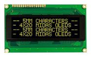 OLED DISPLAY, 20X4, PARALLEL, 5.3V