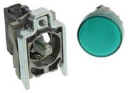 PANEL INDICATOR, GREEN, 240VAC, 22MM