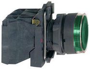 ILLUM INDUSTRIAL PB SW, 6A/120V, GREEN