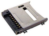 CONN, MICROSD, 8POS, HINGED