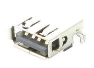 USB CONN, 2.0, USB TYPE A, RCPT, THT