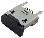 MICRO USB CONN, 2.0 TYPE B, RCPT, 5POS