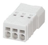 TERMINAL BLOCK, PLUGGABLE, 3POS, 20AWG