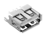 USB CONN, 2.0 TYPE A, RECEPTACLE, THT