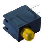 CIRCUIT BOARD INDICATOR, 1 LED, YELLOW