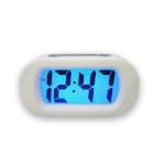 Quartz Alarm Clock Digital White