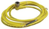 SENSOR CORD, 5P, M12 RCPT-FREE END, 2M