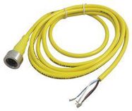 SENSOR CORD, 5P, M12 PLUG-FREE END, 2M