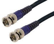 RF CABLE ASSEMBLY, BNC STR PLUG, 1M