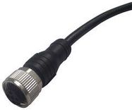 SENSOR CORD, 5P, M12 RCPT-FREE END, 20M