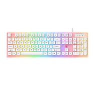 Gaming Keyboard Havit KB876L RGB (white), Havit