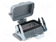 Enclosure for connectors: HDC; size 4; with latch; with cover TE Connectivity