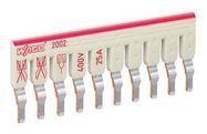 STAGGERED JUMPER, 10POS, DIN RAIL TB