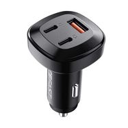 Car Charger Acefast B3, 66W, 2x USB-C + USB (black), Acefast