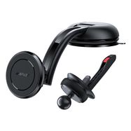 Suction Car Phone Mount Acefast D7, magnetic (black), Acefast