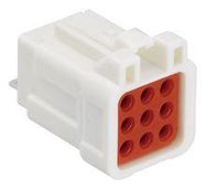 RECEPTACLE HOUSING, 3POS, CRIMP, 2.2MM