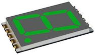 DISPLAY, SEVEN SEGMENT, 17.78MM, GREEN