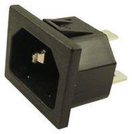 POWER ENTRY INLET SOCKET, 10A, 250VAC