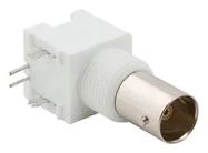 RF COAX CONN, BNC R/A BLKHD JACK, 75 OHM