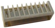 TERMINAL BLOCK, R/A, HEADER, 10POS, TH