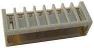 TERMINAL BLOCK, R/A, HEADER, 8POS, TH