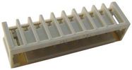 TERMINAL BLOCK, R/A, HEADER, 10POS, TH