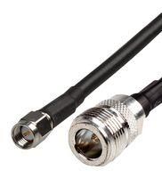 RF CABLE ASSEMBLY, SMA PLUG-N SKT, 5M