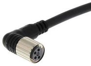 SENSOR CORD, 4P, M8 RCPT-FREE END, 5M