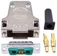 COMBO D-SUB CONN, PLUG, DA-7W2, SOLDER