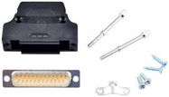 D SUB CONN, PLUG, 25POS, SOLDER