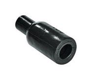 HEAT-SHRINK BOOT, STRAIGHT, 12.7MM, BLK