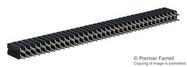 CONNECTOR, RCPT, 72POS, 2ROW, 2.54MM