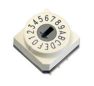 ROTARY SWITCH, 10 POS, 24VDC, SMD