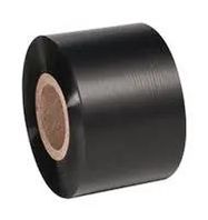 RIBBON, POLYESTER, BLACK, 40MM X 300M