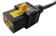 POWER CORD, CHINA PLUG-C19, 2M, BLACK