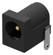 DC POWER JACK, 5A, 20VDC, BLACK