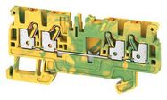 TERMINAL BLOCK, DIN RAIL, 4POS, 12AWG