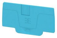 END PLATE, FEED THRU TERMINAL BLOCK, BLU