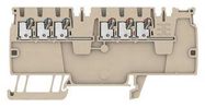 TERMINAL BLOCK, DIN RAIL, 2POS, 14AWG